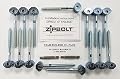 Stair Builder Pack - ZIPBOLT UT Rail Bolts (13.600) and 2-5mm Hex Drivers