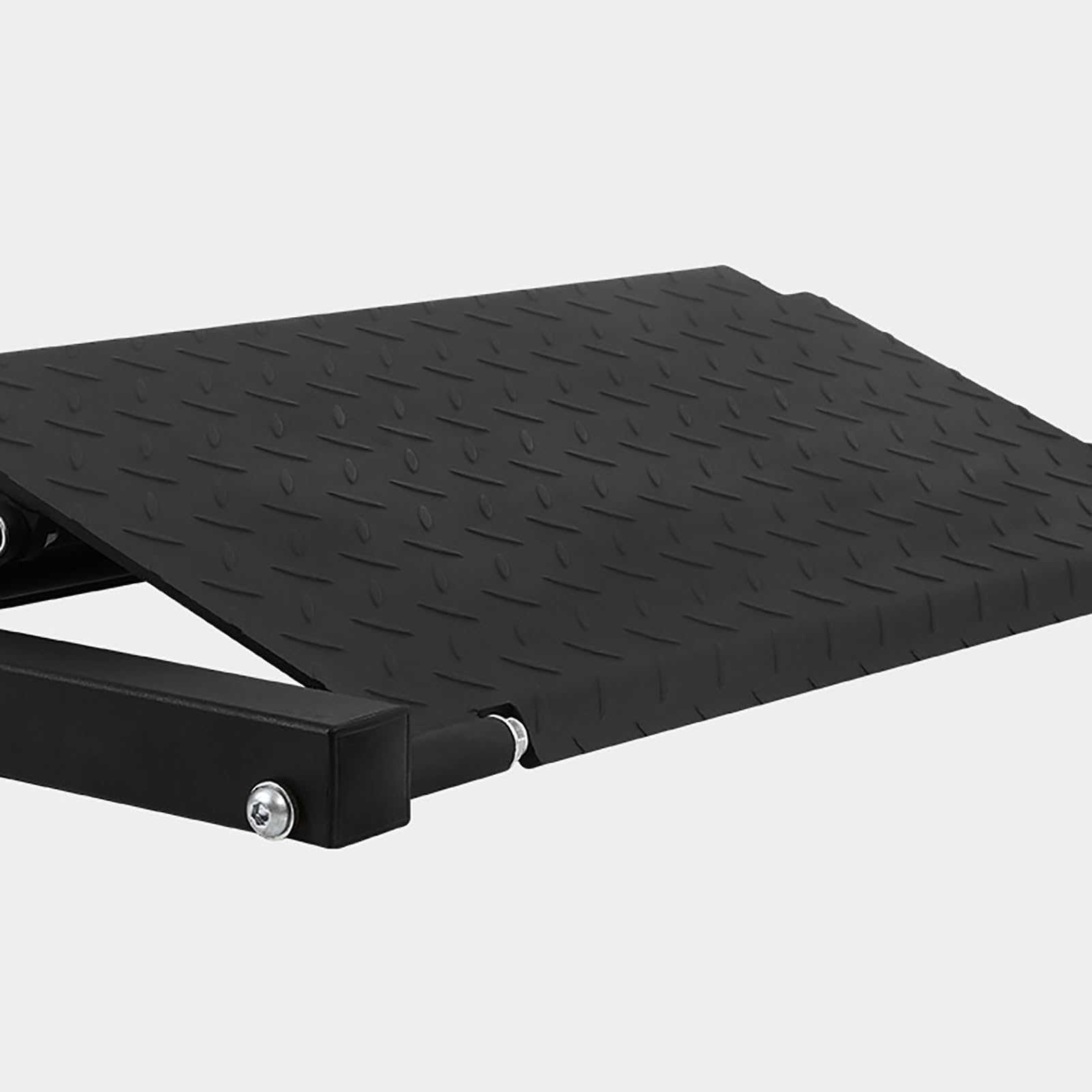 Adjustable Fitness Equipment, Professional Steel Slant Board Calf Stretcher Adjustable Balance Board with Non-Slip Surface for Ankle and Foot Stretching