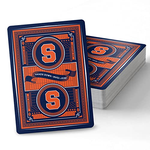 Image of YouTheFan NCAA Officially-Licensed Playing Cards - Original Artwork on All face Cards and Jokers - Team's Official Colors - Quality Linen Texture - Designed in The USA