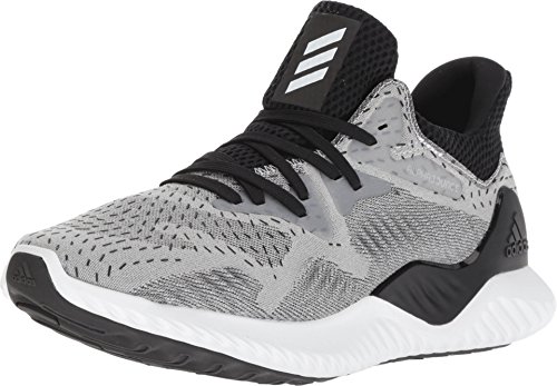 adidas Women's Running Alphabounce Beyond Sneaker, Footwear White/Footwear White/Core Black, 8