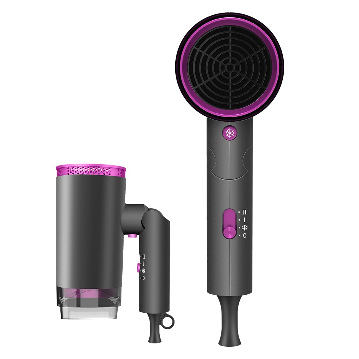 ヘアドライヤー 3段階調整可能 折り畳み式 軽量 CFJ-09 家庭用