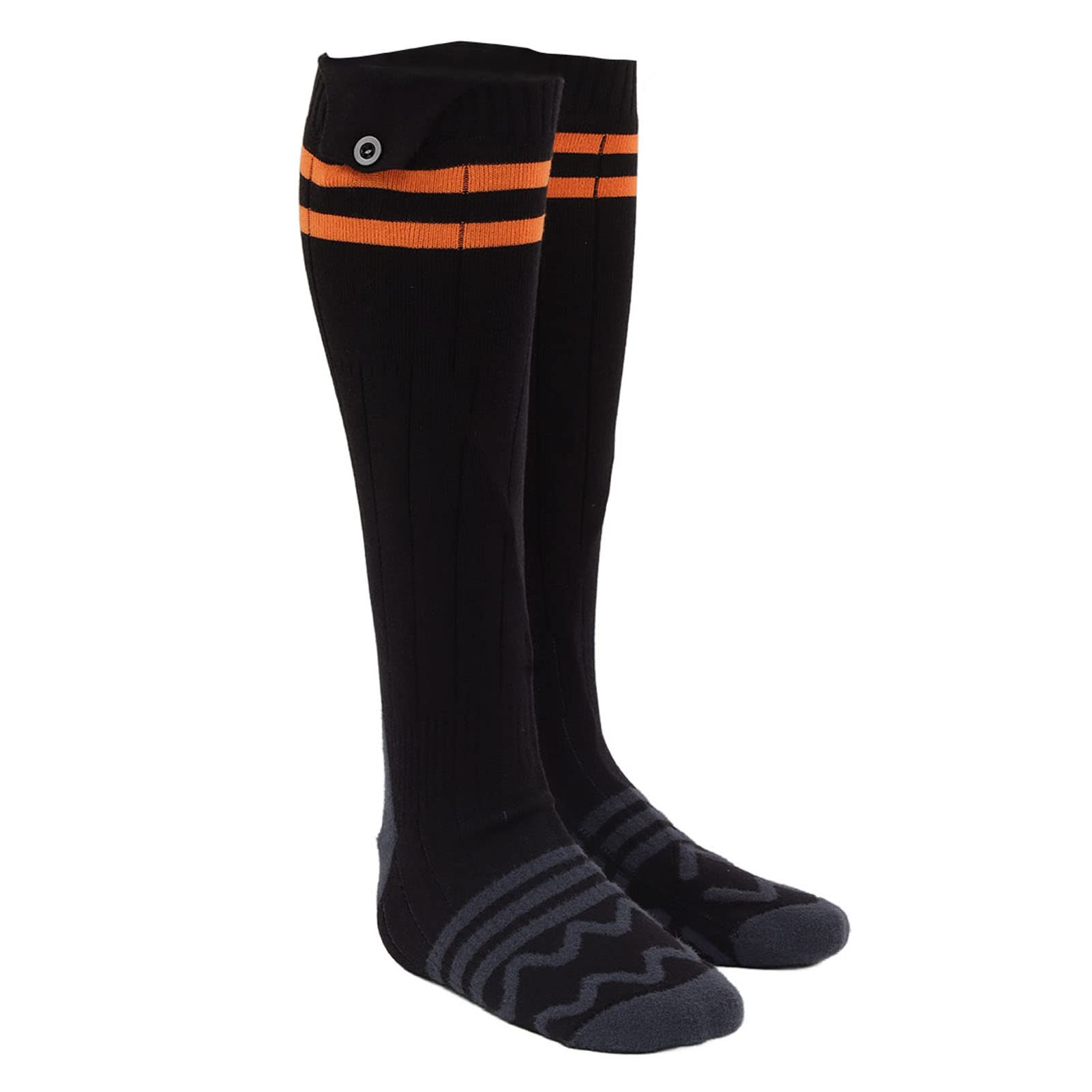 Chaussettes Chaudes d'hiver Semelles complètes Chaussettes chauffées Thermiques pour Hommes Femmes en Plein air Ski de Chasse