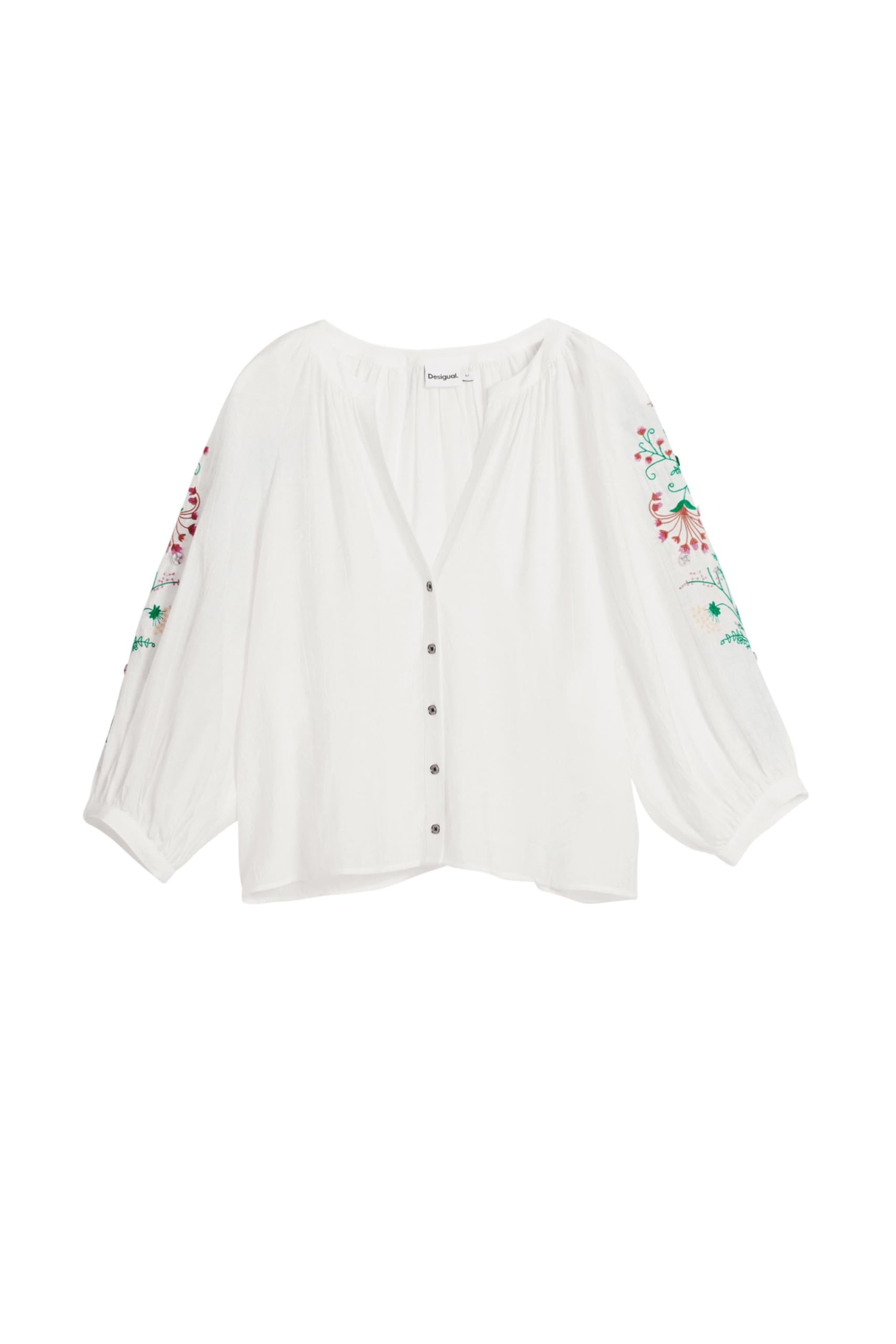 Desigual Damen Roman Bluse (1er Pack)