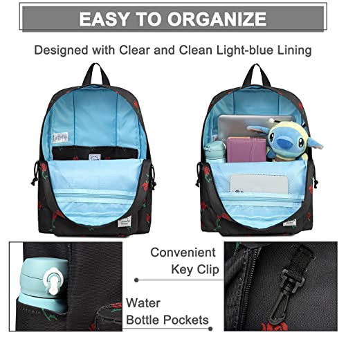 Mochila Escolar, VASCHY Mochilas Leves Mochila Clássica Básica Casual Resistente à Água Mochila Resi