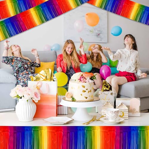 Guirlande à franges métalliques 3m pour masquer un mur vide - 6