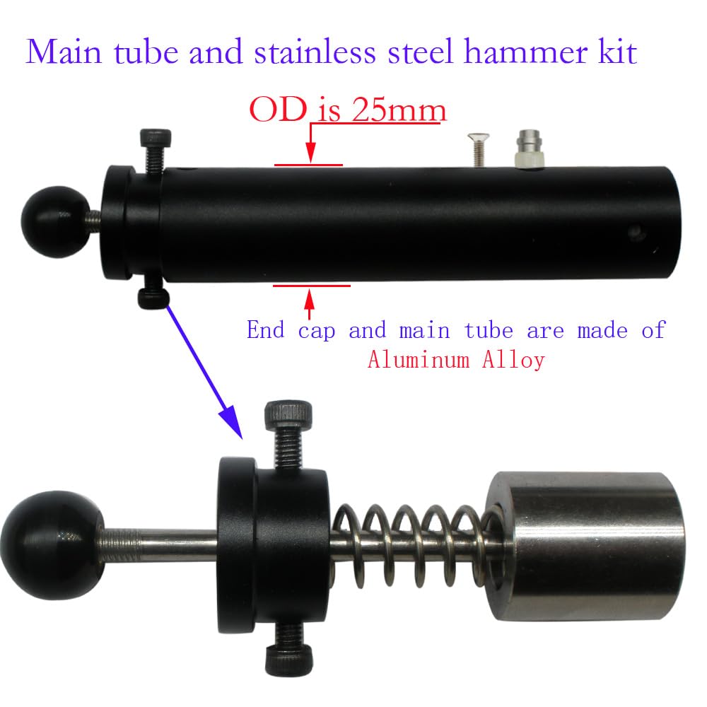 Kit de conversion haute pression CO2/pompe à PCP pour Crosman 1377 1322 2240 2250 2260 12 g