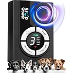 1500 mAh Rechargeable Anti Barking Device for Dogs Indoor Up to 50 Ft Range, 9 Modes Dog Bark Deterrent Devices Dog Training & Behavior Aids, Bark Box Dog Barking Control Safe for Dogs
