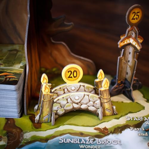 Image of Everdell: Pearlbrook 2nd Edition Expansion | Strategic Board Game Add-On | Solo & Multiplayer | Ages 10+ | 1-4 Players | 60-90 Minutes Playtime