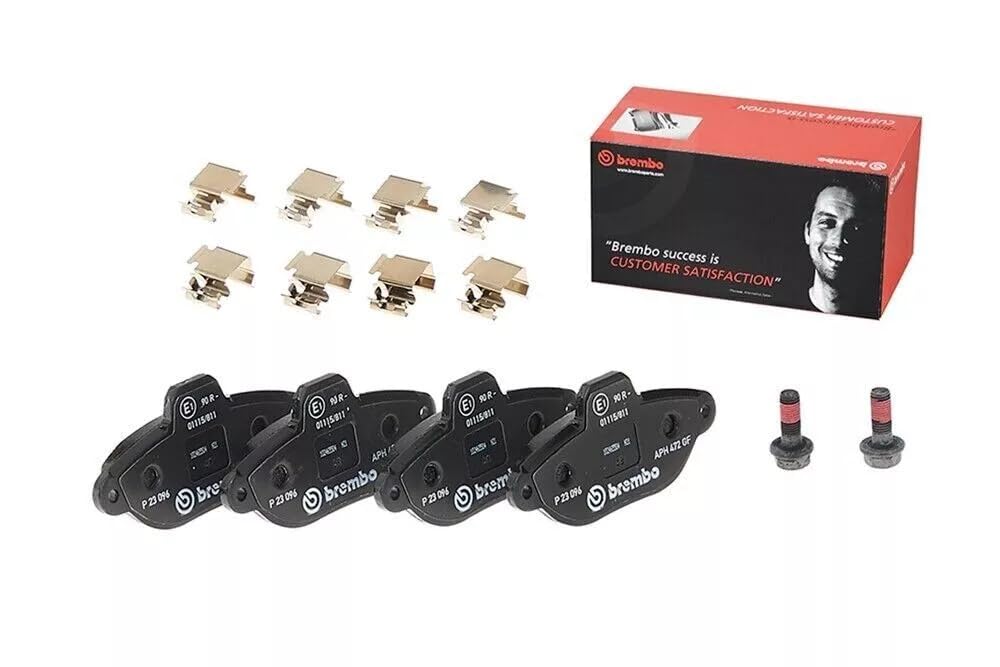 COPPIA DISCHI FRENO ANTERIORI + PASTIGLIE BREMBO PER PANDA (169) / PUNTO (176) / Y (840)