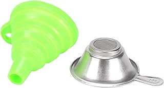 APAAZO 1pcs Resin Funnel Filter Folding 3D Printer UV Resin Filter Curing Photon SLA Compatible With ANYCUBIC Photon DLP 3D Printer Parts (Color : Green)