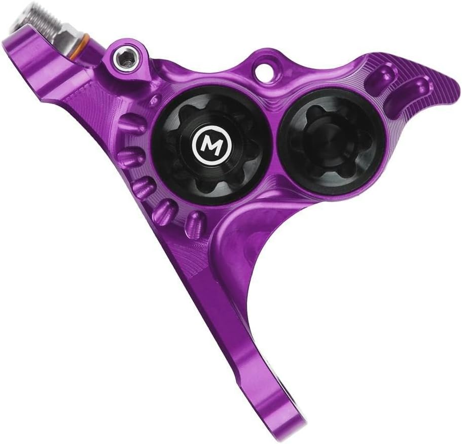 Hope Technology RX4+ Caliper Complete – FMF+20 – MIN | Road Gravel Brake Calipers (Purple)