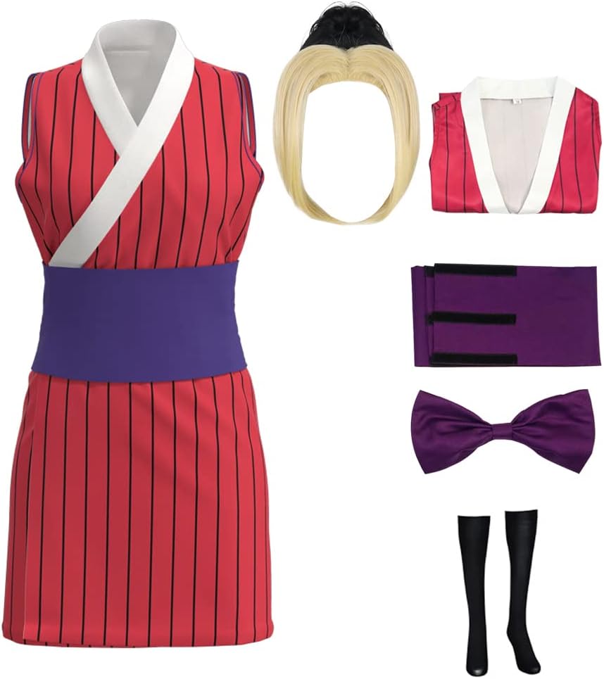 Lmetsky Uzui Tengen Wife Cosplay Costume Dress Outfit Suma Cosplay Costume Dress Hinatsuru Makio Uzui Costume Dress Halloween