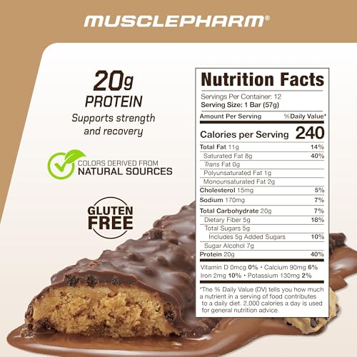 MusclePharm Combat Sport Bar Pack - 12 barras sabor chocolate miniatura 2