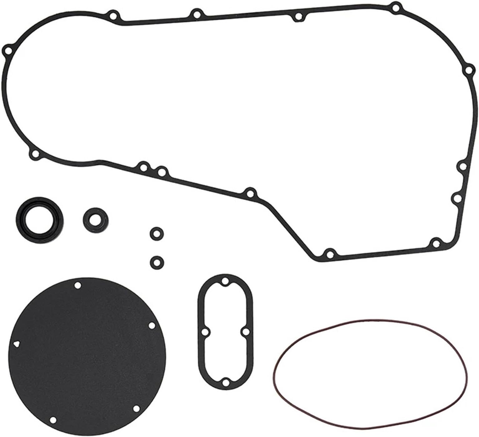 Gasket Paper Set Motorcycle Engine Cylinder Gasket Head Cover fit For Harley Dyna Electra Glide Fat Boy Heritage Softail Night Train Engine Gaskets