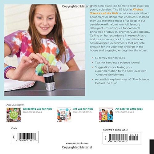 Kitchen Science Lab for Kids: 52 Family Friendly Experiments from Around the House (Volume 4) (Lab for Kids, 4)