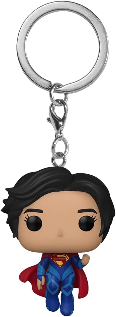 POP! Keychain: DC - The Flash - Supergirl - DC Comics Novelty Keyring - Collectable Mini Figure - Stocking Filler - Gift Idea - Official Merchandise - Comic Books Fans - Backpack Decor