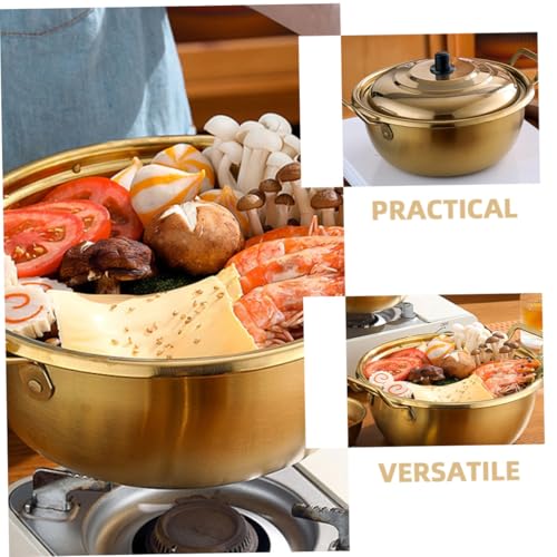 Marmite à soupe BESTYASH 2,5l pour éviter les cuissons brûlées