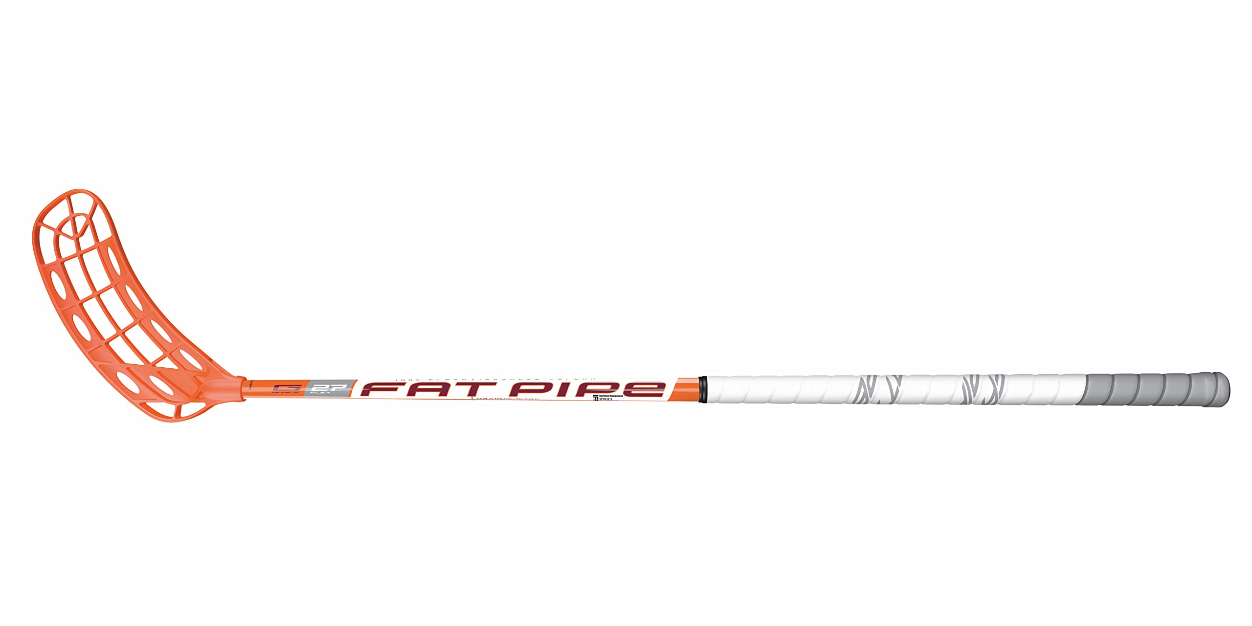 FAT PIPE Floorballschläger Unihockey Stock G 27 Carbon Orange
