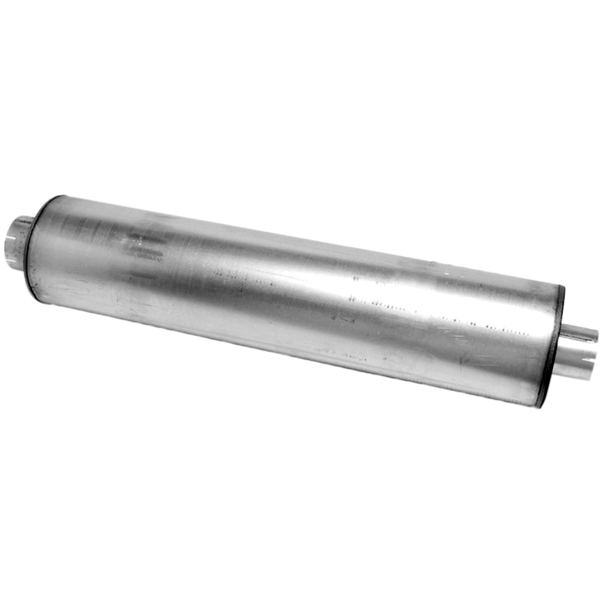 Walker 21835 Heavy Duty Universal Muffler - 5 Inch Inlet & Outlet ID, Aluminized Steel