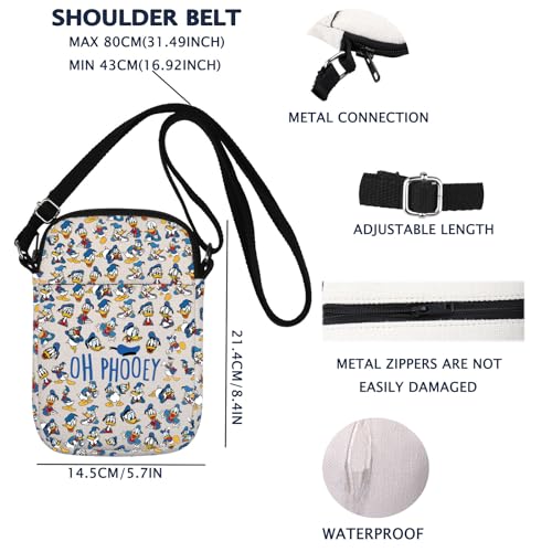 Funny Duck Crossbody Bag Oh Pho-ey Gift Duck Lover Gift (Oh Pho-ey CB)2