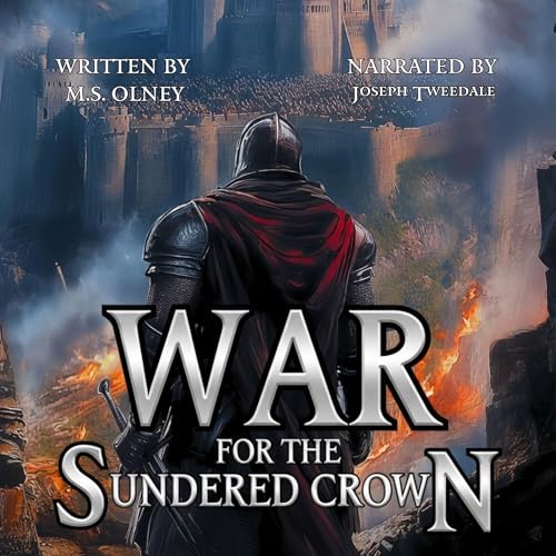 Diseño de la portada del título War for the Sundered Crown