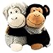 warmies Microwavable French Lavender Scented Monkey Hugs, Multi, Medium, 2 Count