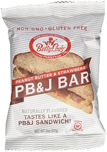 Betty Lou's PB&J Bar Strawberry (12 pack)