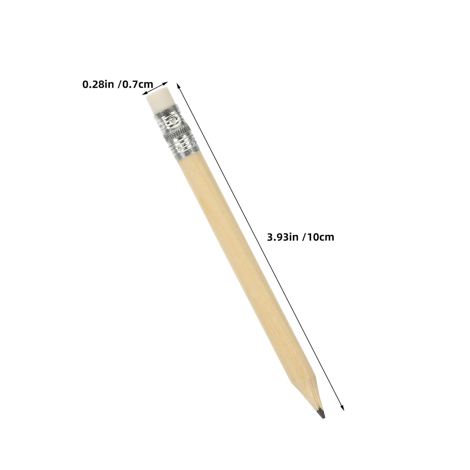 Matite da Golf Hb in Legno Pre-temperate 150 Pezzi con Gomma