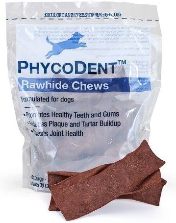 Dechra Phycodent Rawhide 30 Chews for X-Large Dogs Over 50 lb