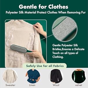 Pet hair remover for clothes  dog  cat hair remover for clothes better than lint rollers for pet hair lint remover brush lint from clothing couch furniture beddingcar   cucciolini doodles