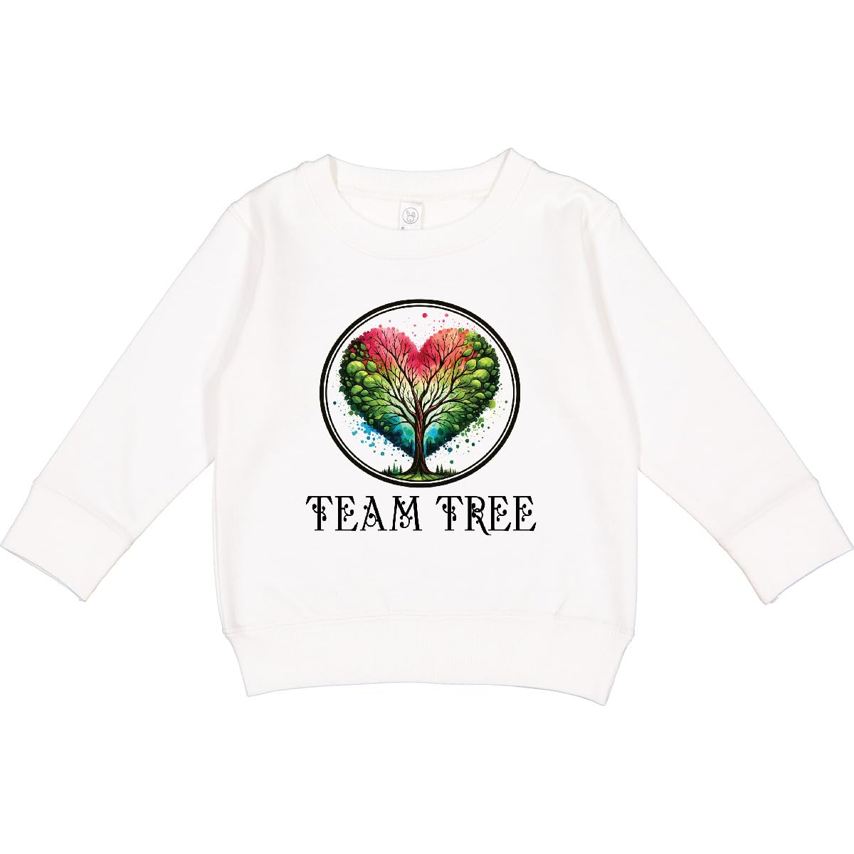 inktastic Arbor Day Team Tree Toddler Sweatshirt 4T White 4530f