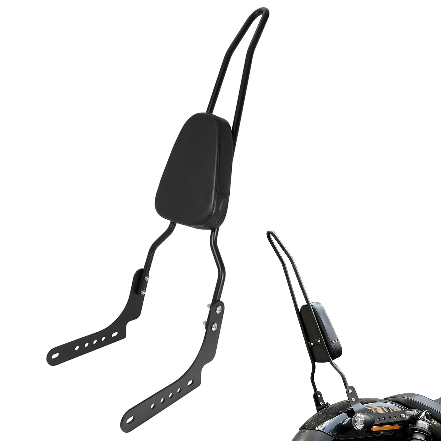 Amazon.com: Motaux Passenger Tall Sissy Bar Rear Backrest Fit for