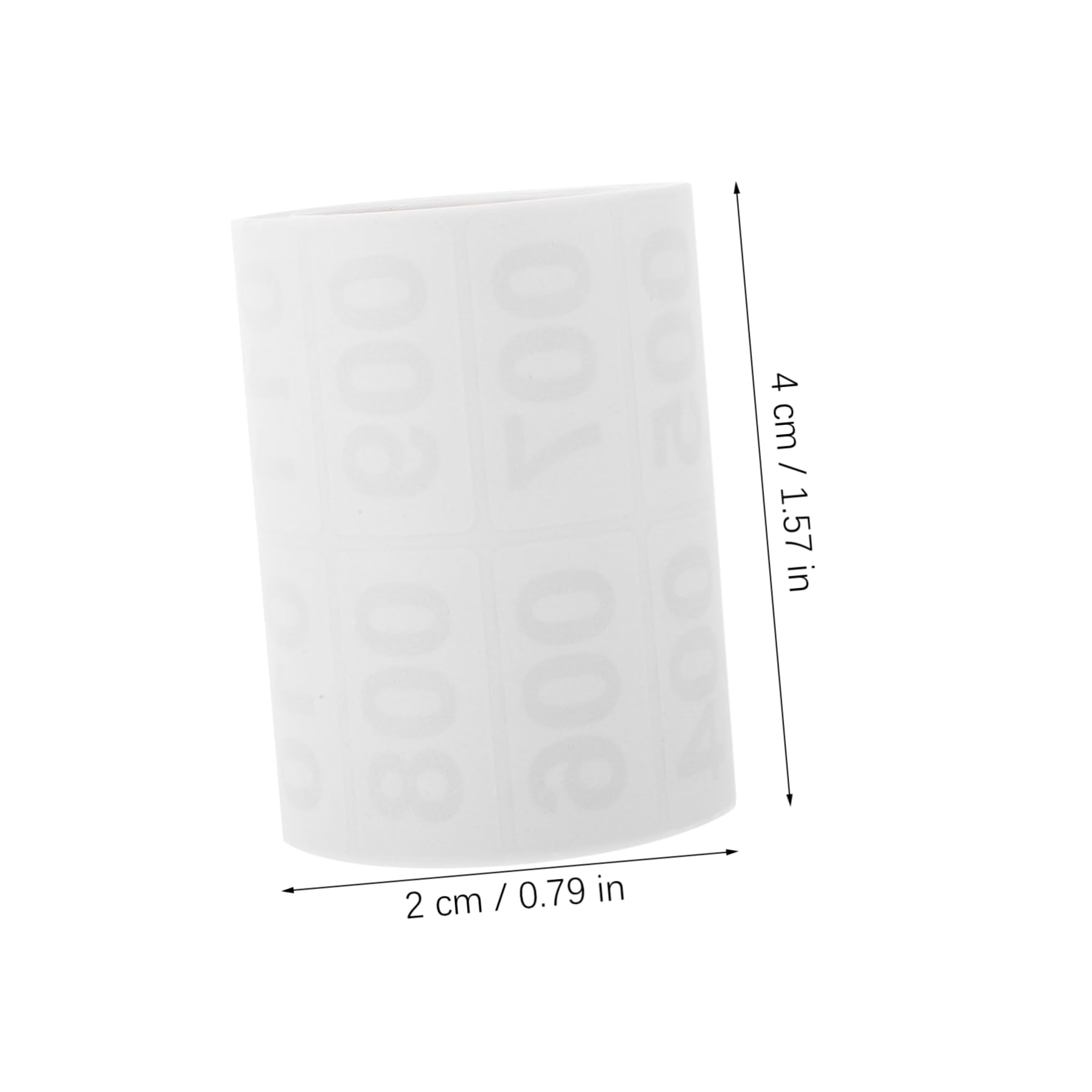 10rotoli Etichette Numerate Adesive Per Magazzino Stickers Pratici Per Numerazione Facili Da Applicare e Rimuovere Per Organizzazione e Identificazione