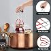 HAUSPROFI Edelstahl Trichterset 7-teilig mit Einmachgläser Heber & Filter - 3 Größen Küchentrichter Set für Marmelade, Einmachen, Öl, Gewürze - Spülmaschinenfest