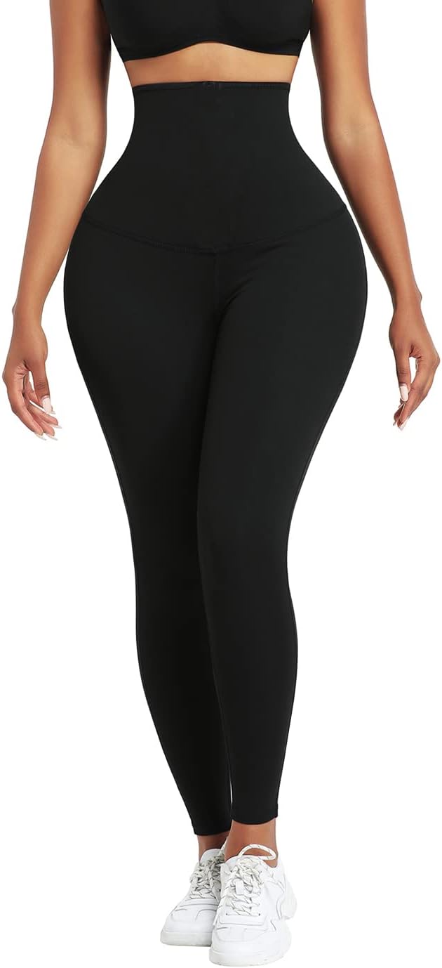 huiming Sauna Sweat Pants Shorts Slimming Compression Workout Thermo Waist Trainer for Women Leggings Body Shaper Weight Loss - Image 4