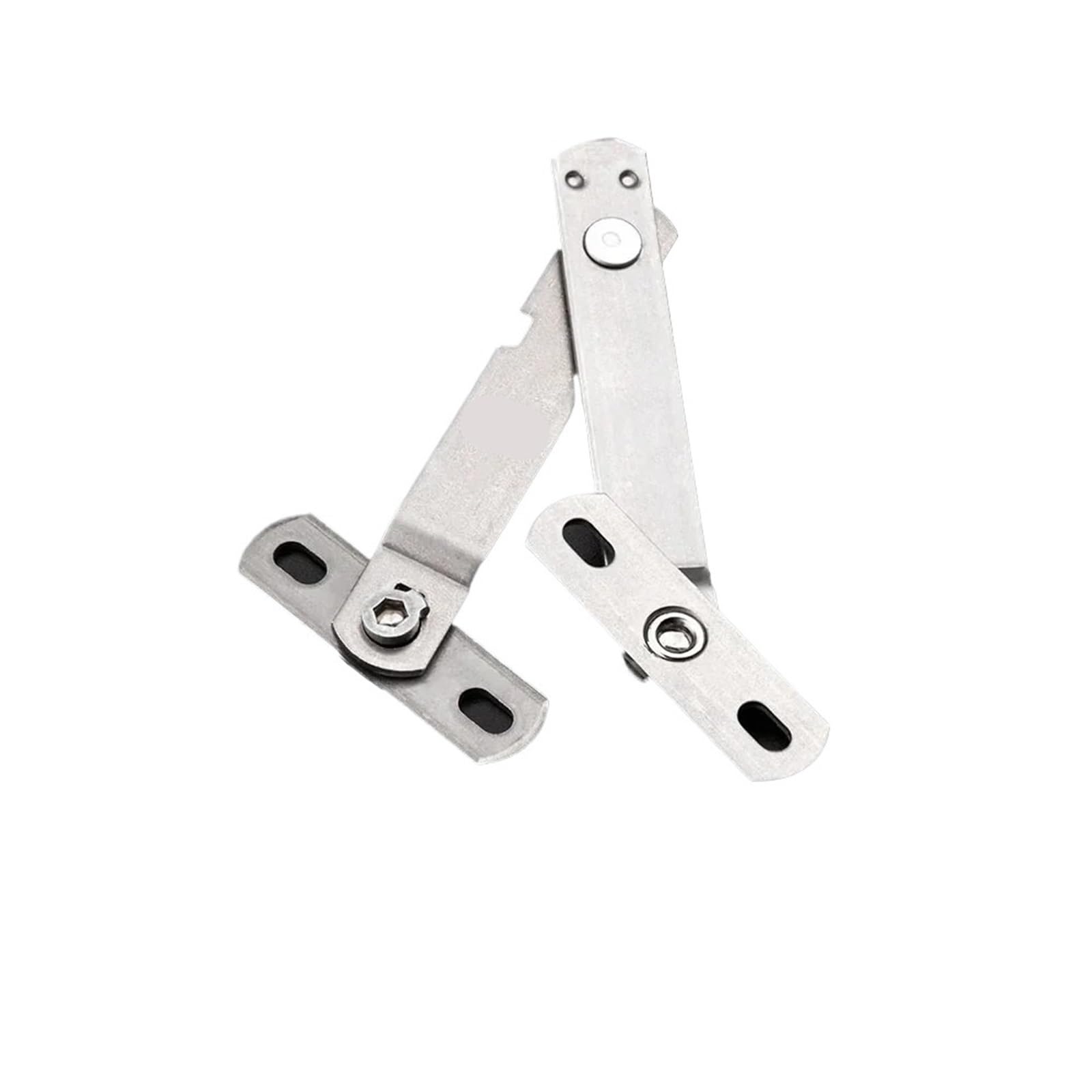 Zhidaishi One Color Window Hinges, Stay Lock, 4Pcs Support Wind Hook Latches Adjustable Limiter Latch Brace Position Stopper Casement For Top-Hung