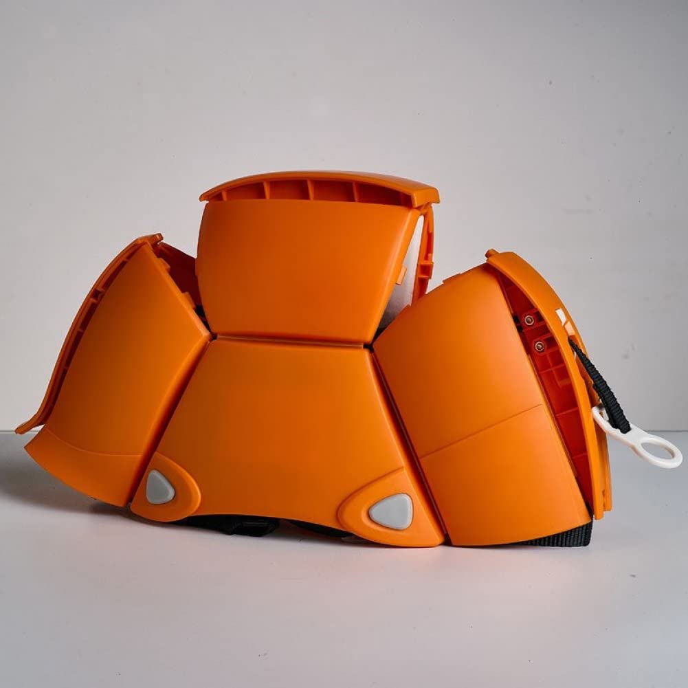 Casco per Bici Pieghevole Casco Altamente Protettivo per Il Casco di Protezione della Testa del Casco Sportivo per Adulti per Adulti