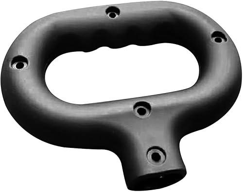 Mango de empuje universal plegable – Mango de repuesto ligero para carretilla de mano con hebilla fija para carrito utilitario, camping y playa