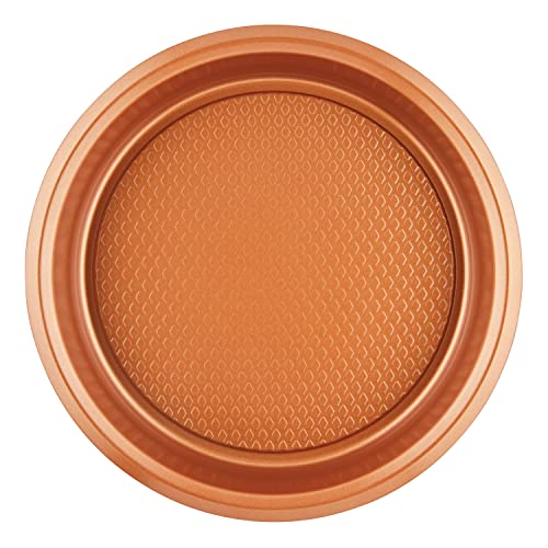 Ayesha Curry Kitchenware Nonstick Bakeware Set Includes Cookie Sheet, Loaf, Muffin Cake Pans, 5-Piece, Copper by Ayesha - Image 5