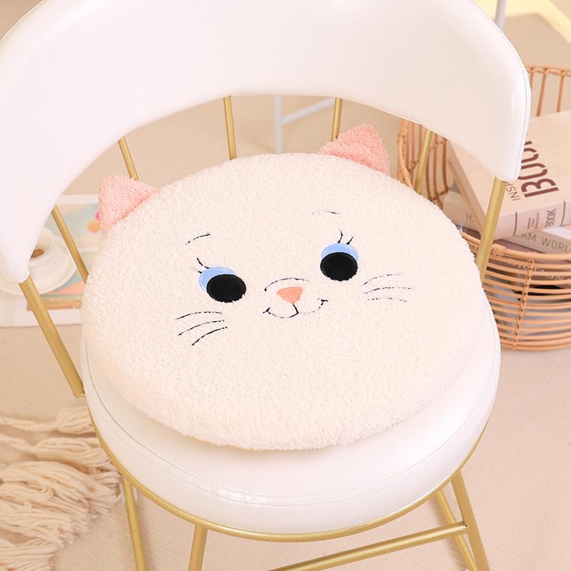 Sarah Duke Sitzkissen Kinder, Rund Stuhlkissen Cartoon Tier...