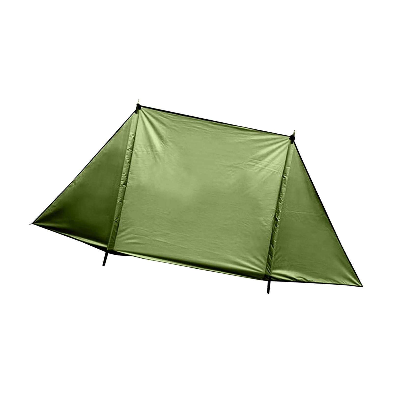 Outdoor Windshield Wind Protector Stove Windscreen for Picnic Cooking Garden Triangle 450cmx140cm Green | Outdoor Sports | Camping & Hiking | Camping Cooking Supplies-image-49