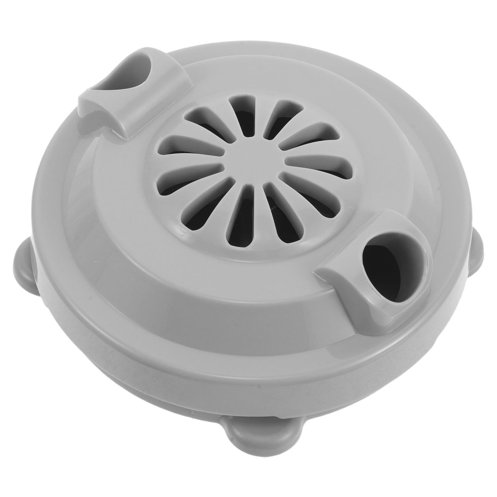BESPORTBLE Pipeless Jet Testina a getto magnetico senza tubi a 4 pin, ricambio per vasca pedicure, poltrona pedicure e spa equipment, uso domestico, grigio
