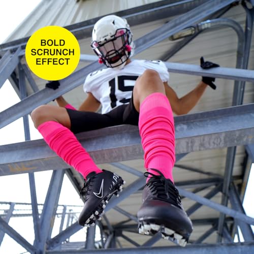 SLEEFS Scrunch Football Socks - Knee‑High Moisture‑Wicking Extra Long Football Socks for Men, Women & Youth2