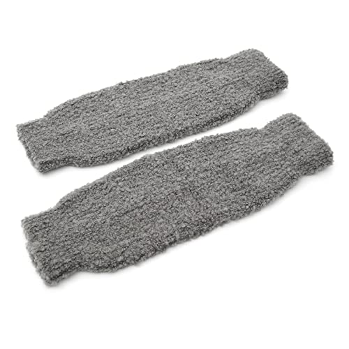 UNDERCONTROL Fall Winter Boucle Wool Mixed Soft Long Knitted Warm Fluffy Warmer Long Boots Footless Loose High Socks Korea3