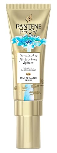 Pantene Pro-V Miracles Milk To Water Serum Thirst Quencher for Dry Tips (75 ml), Hair Care Shine, Helps Repair Broken and Split Ends Damaged Tips Pantene Pro-V Miracles Milk To Water Serum Thirst Quencher for Dry Tips (75 ml), Hair Care Shine, Helps Repair Broken and Split Ends Damaged Tips