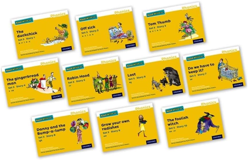 Read Write Inc. Phonics: Yellow Set 5 Storybooks Mixed Pack of 10 Paperback – Big Book, 7 July 2016