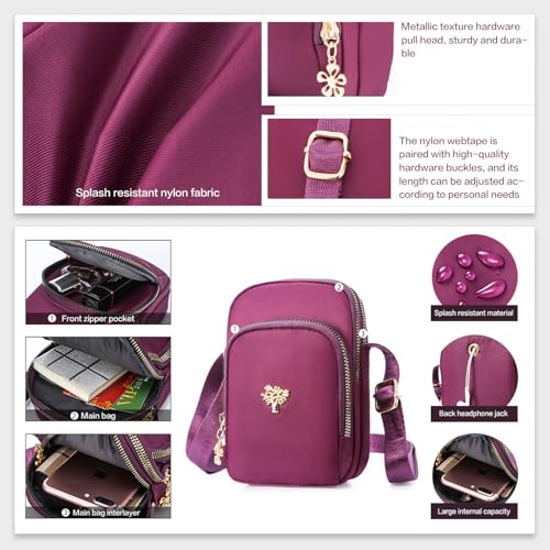 Small Crossbody Bag for Women - Mini Phone Purses with Crossbody Strap and Wallet4