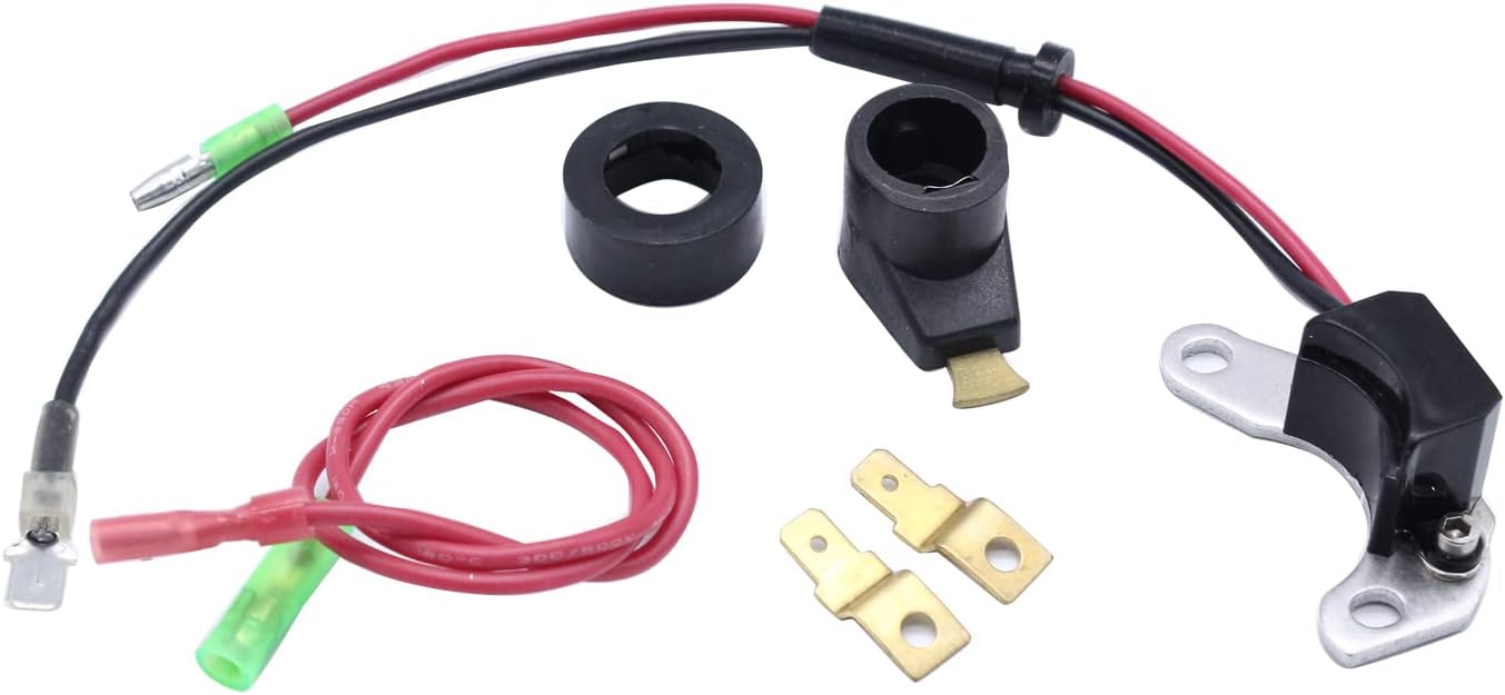 – 1 set SHLPDFM Electronic Ignition Points Conversion Kit Fits All Cars With A Lucas 25d & Dm2 Distributor