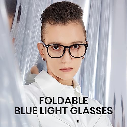 Image of Cyxus Blue Light Glasses Men Women Reduce Eye Strain UV400 Protection 8082