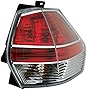 HEADLIGHTSDEPOT Outer Body Mounted Tail Light Compatible with Nissan Rogue 2014-2016 Includes Right Passenger Side Outer Body Mounted Tail Light
